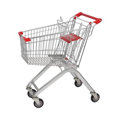 Αγορά 60L κορυφή που πωλεί το ευρωπαϊκό καροτσάκι αγορών μετάλλων υπεραγορών ύφους για τη μεταφορά online manufacture