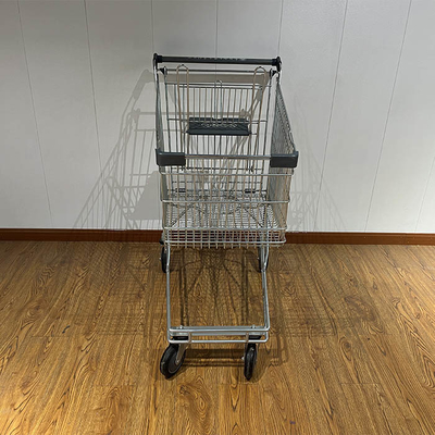 Αγορά 125L Australian supermarket shopping cart with grey plastic parts chain store shopping cart CE online manufacture