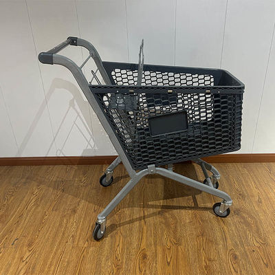 Αγορά 100L Galvanized Plastic Steel Metal Store Shopping Trolley Carts with Wire online manufacture