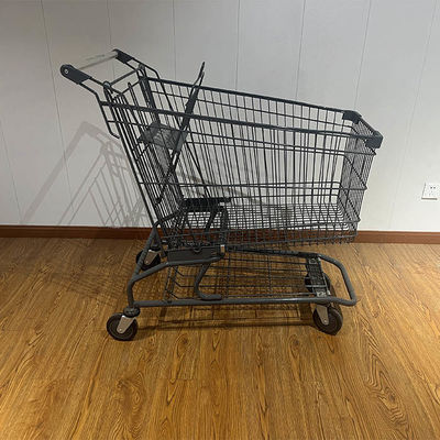 Αγορά 150L Store Carring Supermarket Pushcart Steel Shopping Cart online manufacture