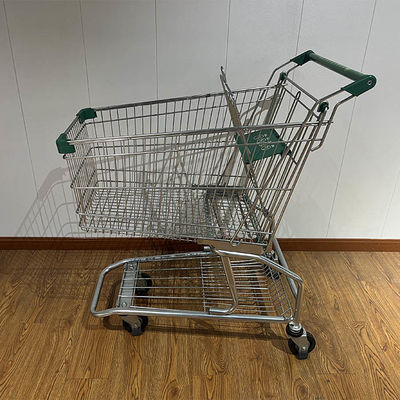 Αγορά 125L Υψηλής Ποιότητας Αμερικανικό Στυλ Προσαρμοσμένο Σούπερ μάρκετ Μεταλλικό Καροτσάκι διαδικτυακή κατασκευή