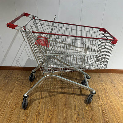 Αγορά 100L European Style Shopping Trolley with CE Certification Metal Supermarket Carts διαδικτυακή κατασκευή