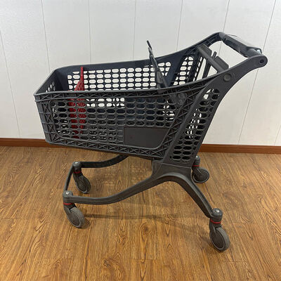 Αγορά 130L European Style Plastic Supermarket Hypermarket Shopping Trolley διαδικτυακή κατασκευή